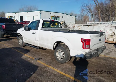 2016 Ford F-150 Xl from USA, damaged, VIN 1FTMF1C88GKF35373